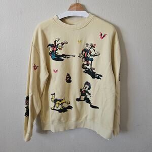 Disney Halloween Theme Spirit Crewneck Sweater - Large From 2023